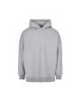 Sweater BUILD YOUR BRAND OVERSIZED CUT ON SLEEVE HOODY voor bedrukking &amp; borduring