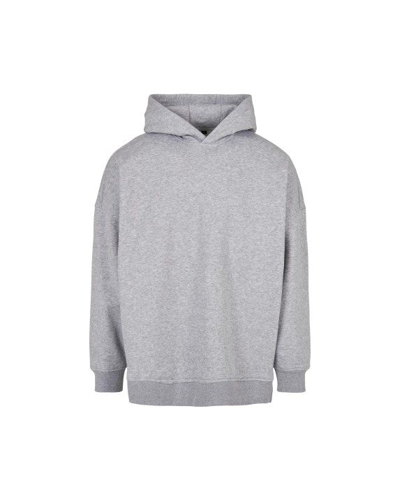 Sweater BUILD YOUR BRAND OVERSIZED CUT ON SLEEVE HOODY voor bedrukking &amp; borduring