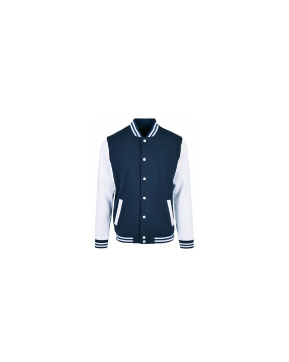 BUILD YOUR BRAND COLLEGE JACKET Jacke personalisierbar