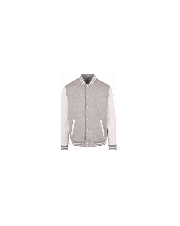 BUILD YOUR BRAND COLLEGE JACKET Jacke personalisierbar