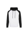 Sweater BUILD YOUR BRAND BASIC RAGLAN HOODY voor bedrukking &amp; borduring