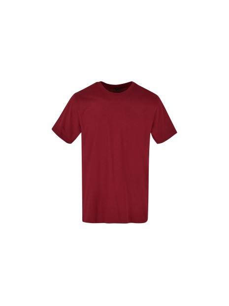 BUILD YOUR BRAND BASIC ROUND NECK T-SHIRT Cherry personnalisable