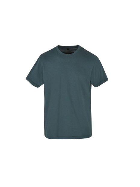 BUILD YOUR BRAND BASIC ROUND NECK T-SHIRT Bottlegreen personnalisable