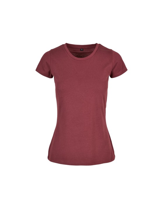 T-shirt BUILD YOUR BRAND LADIES BASIC TEE voor bedrukking &amp; borduring