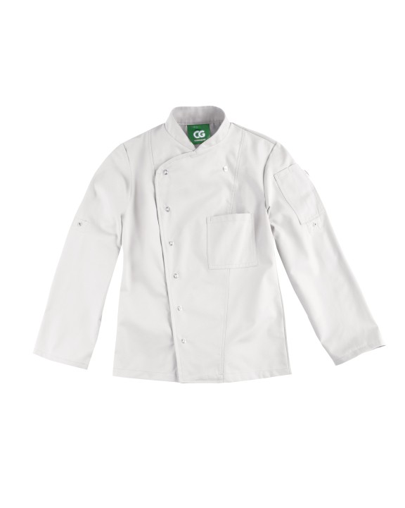 Tablier personnalisable CG INTERNATIONAL Ladies´ Chef Jacket Turin GreeNature
