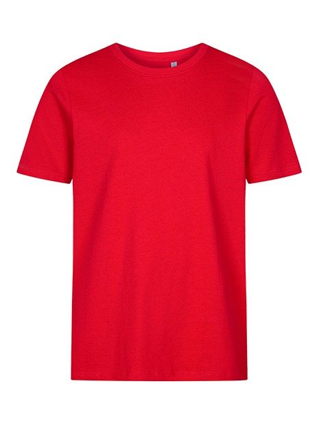 PROMODORO Kids´ Premium-T Organic rouge feu personnalisable