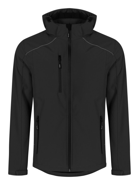 PROMODORO MEN'S WARM SOFTSHELL JACKET noir personnalisable
