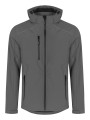 PROMODORO MEN'S WARM SOFTSHELL JACKET gris acier personnalisable