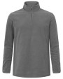 PROMODORO Men´s Recycled Fleece Troyer Polar Fleece personalisierbar