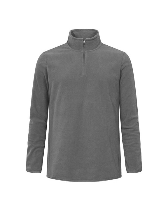 PROMODORO Men´s Recycled Fleece Troyer Polar Fleece personalisierbar