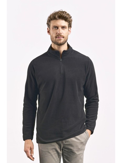 PROMODORO Men´s Recycled Fleece Troyer  personnalisable