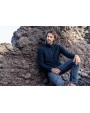 PROMODORO Men´s Recycled Fleece Troyer Polar Fleece personalisierbar