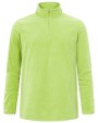 PROMODORO Men´s Recycled Fleece Troyer Polar Fleece personalisierbar