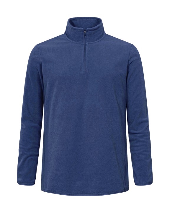 PROMODORO Men´s Recycled Fleece Troyer Polar Fleece personalisierbar