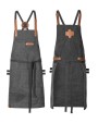 Tablier personnalisable EXNER Bib Apron Canvas With Decorative Label