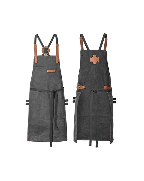 Tablier personnalisable EXNER Bib Apron Canvas With Decorative Label