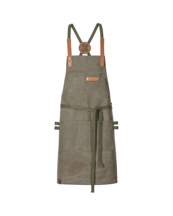 Tablier personnalisable EXNER Bib Apron Canvas With Decorative Label