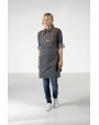 Tablier personnalisable EXNER Bib Apron Canvas With Decorative Label