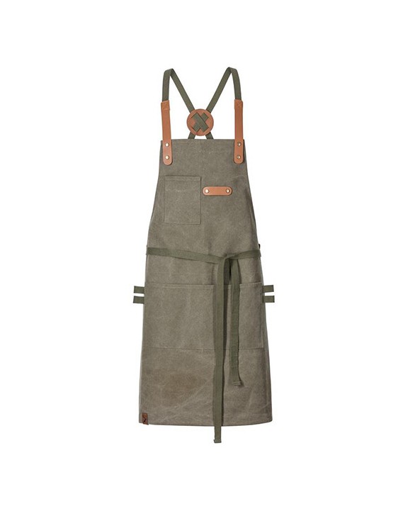 Tablier personnalisable EXNER Bib Apron Canvas With Decorative Label