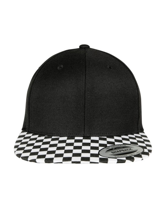 Casquette personnalisable FLEXFIT Checkerboard Snapback