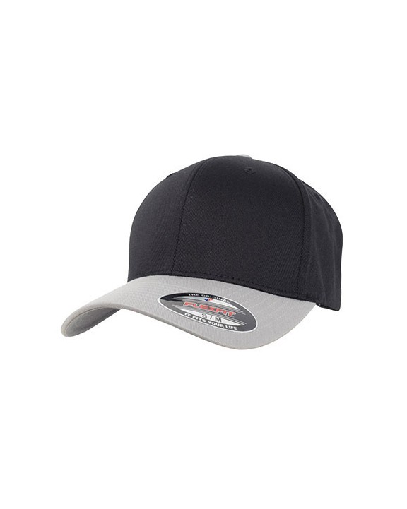 Casquette personnalisable FLEXFIT FLEXFIT WOOLY COMBED 2-TONE