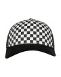FLEXFIT Checkerboard Retro Trucker Kappe personalisierbar
