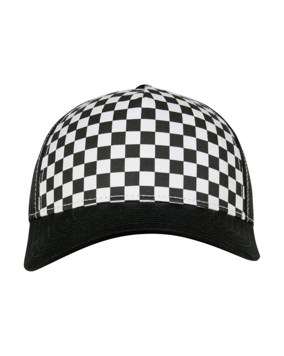 Casquette personnalisable FLEXFIT Checkerboard Retro Trucker