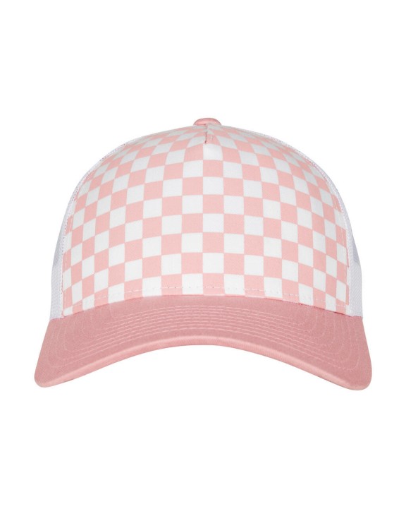 Casquette personnalisable FLEXFIT Checkerboard Retro Trucker