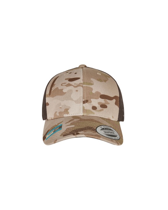 Casquette personnalisable FLEXFIT Casquette retro trucker multicam