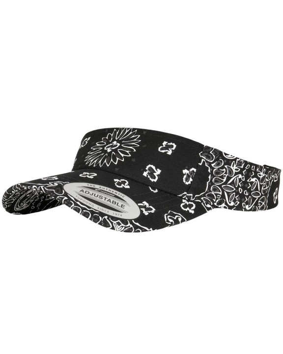 Casquette personnalisable FLEXFIT Visor Bandana Print