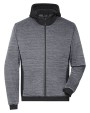 Veste personnalisable JAMES & NICHOLSON Men´s Padded Hybrid Jacket