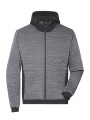 JAMES & NICHOLSON Men´s Padded Hybrid Jacket  personnalisable