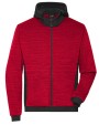 Veste personnalisable JAMES & NICHOLSON Men´s Padded Hybrid Jacket