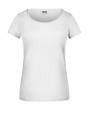 T-shirt JAMES & NICHOLSON Ladies´-T voor bedrukking &amp; borduring