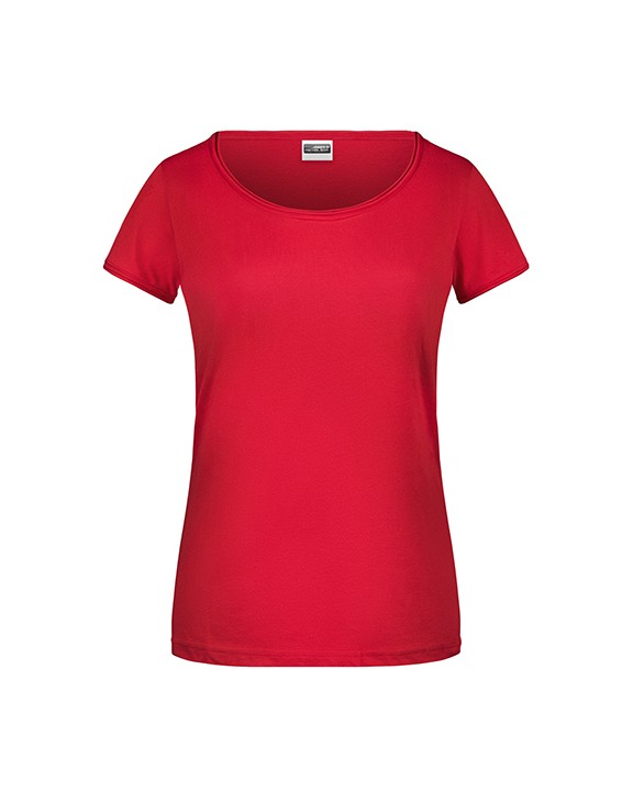 T-shirt JAMES & NICHOLSON Ladies´-T voor bedrukking &amp; borduring