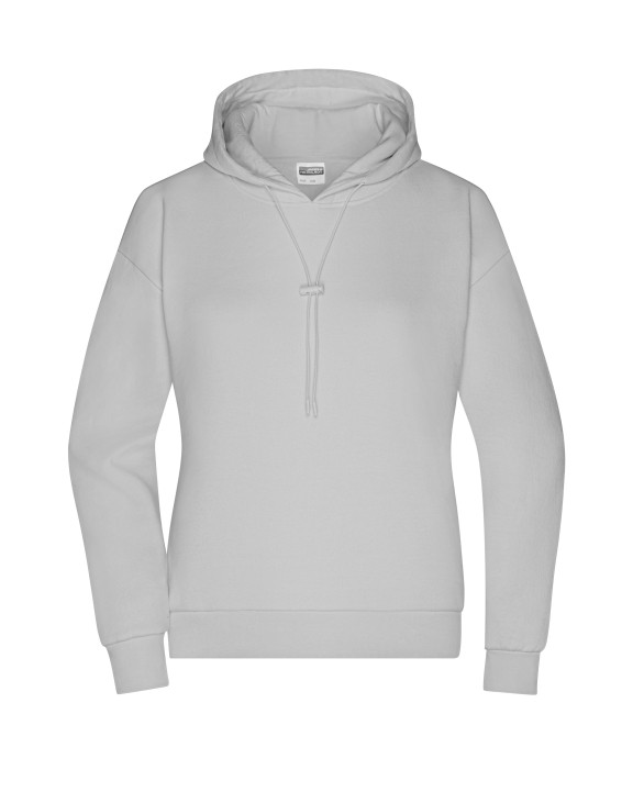 Sweater JAMES & NICHOLSON Ladies´ Lounge Hoody voor bedrukking &amp; borduring