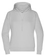 Sweater JAMES & NICHOLSON Ladies´ Lounge Hoody voor bedrukking &amp; borduring