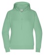 Sweater JAMES & NICHOLSON Ladies´ Lounge Hoody voor bedrukking &amp; borduring