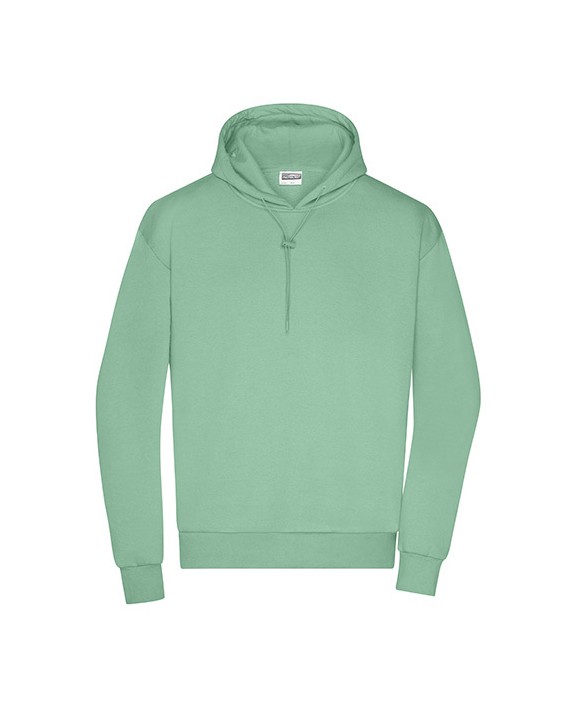 Sweater JAMES & NICHOLSON Men´s Lounge Hoody voor bedrukking &amp; borduring
