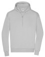 Sweater JAMES & NICHOLSON Men´s Lounge Hoody voor bedrukking &amp; borduring