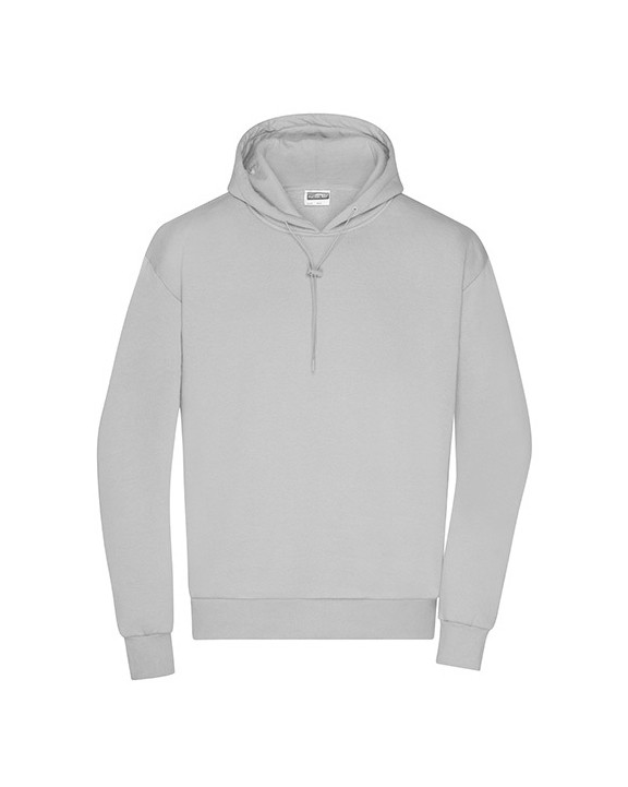 Sweater JAMES & NICHOLSON Men´s Lounge Hoody voor bedrukking &amp; borduring