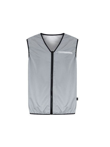 KORNTEX FULL REFLECTIVE VEST "AMSTERDAM" argent personnalisable