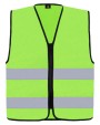 Gilet de sécurité personnalisable KORNTEX SAFETY VEST WITH ZIPPER "COLOGNE"