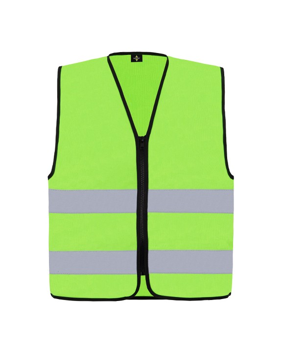 Gilet de sécurité personnalisable KORNTEX SAFETY VEST WITH ZIPPER "COLOGNE"