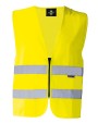 Gilet de sécurité personnalisable KORNTEX SAFETY VEST WITH ZIPPER "COLOGNE"