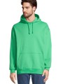 Sweat-shirts à personnaliser SOL'S Unisex Condor Hooded Sweatshirt vert printemps