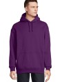 Sweat-shirts à personnaliser SOL'S Unisex Condor Hooded Sweatshirt violet astral