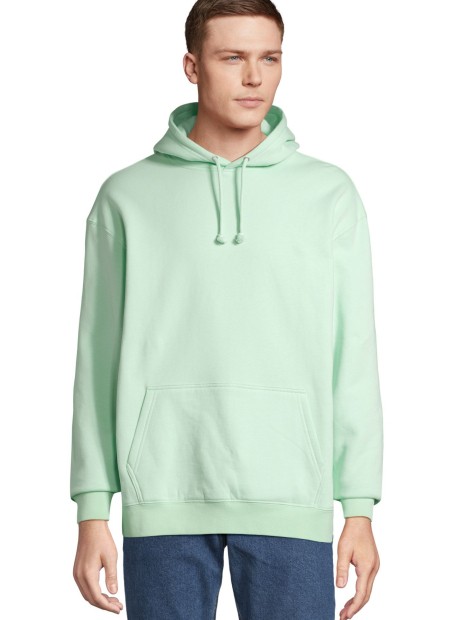 Sweat-shirts à personnaliser SOL'S Unisex Condor Hooded Sweatshirt vert glace