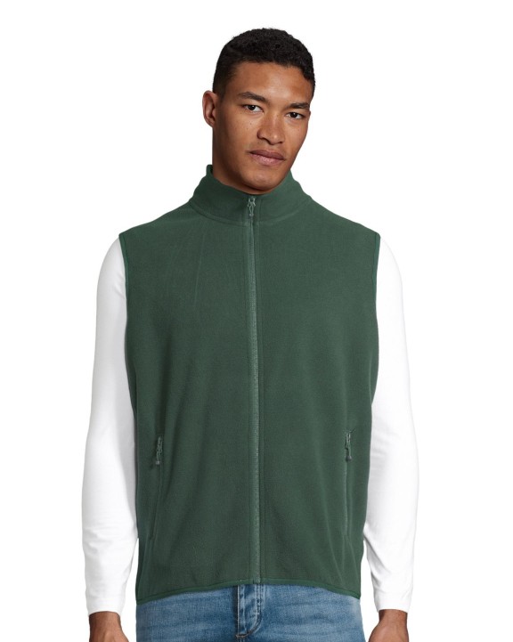 SOL'S Unisex Factor Zipped Fleece Bodywarmer Jacke personalisierbar