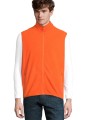 Vestes à personnaliser SOL'S Unisex Factor Zipped Fleece Bodywarmer orange
